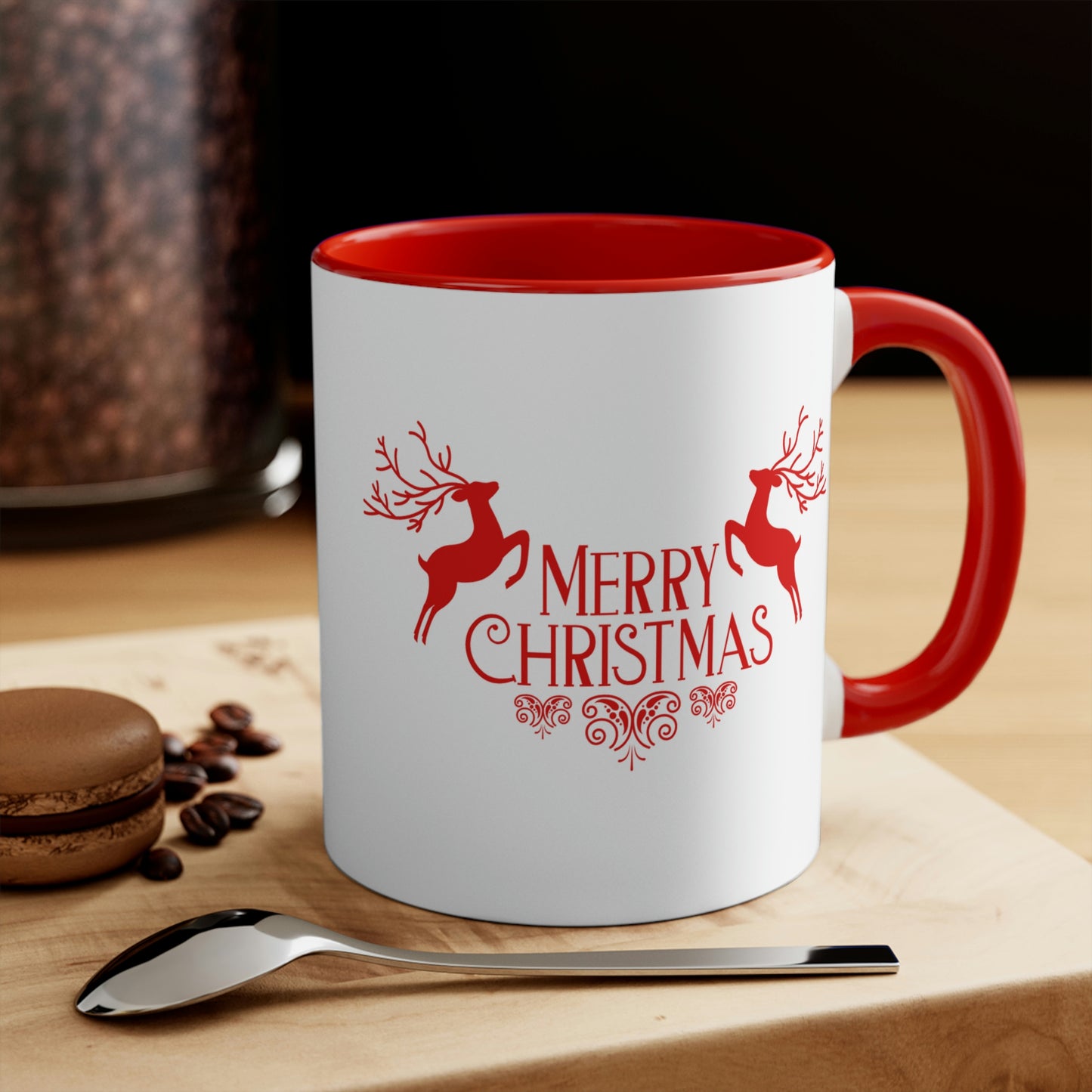 Merry Christmas Reindeer Mug