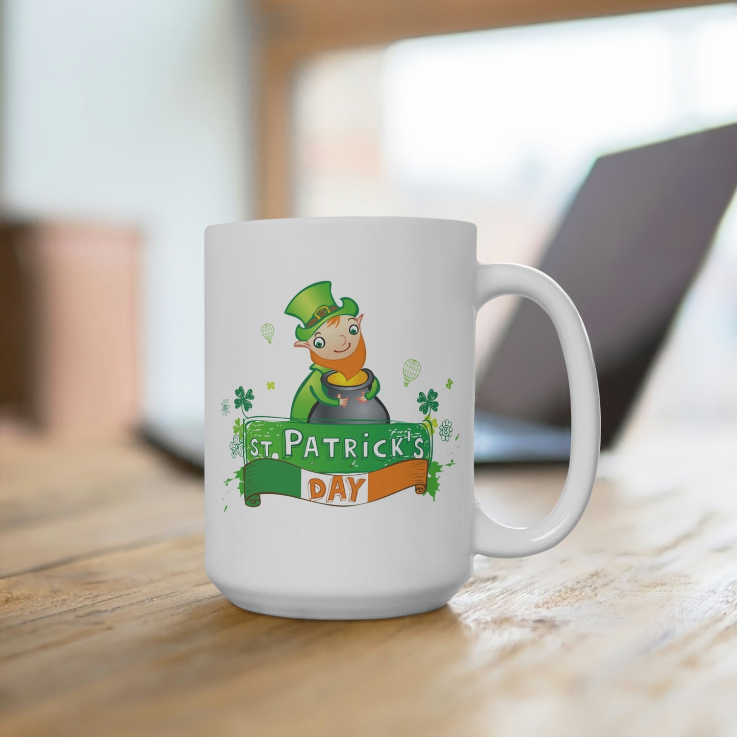 St. Patrick's Day Leprechaun Mug
