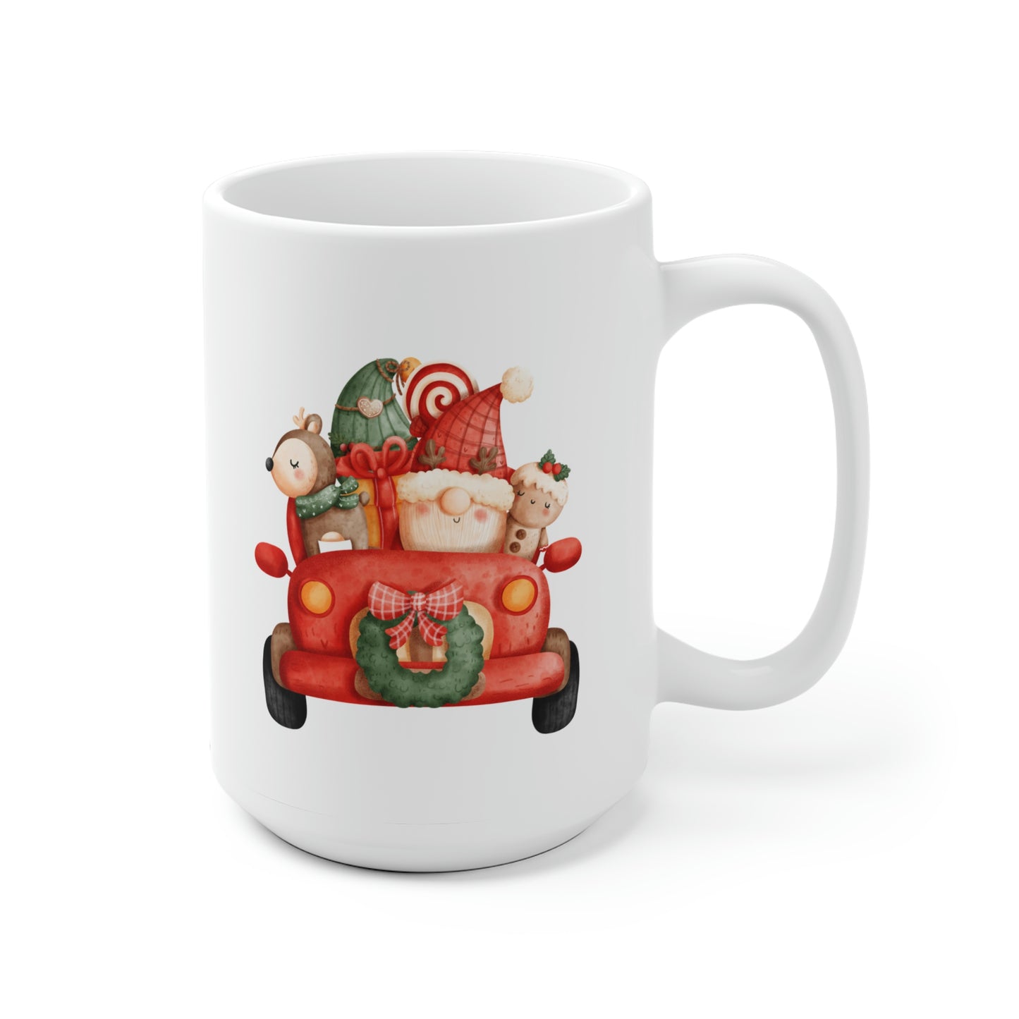 Cute Christmas Characters Mug