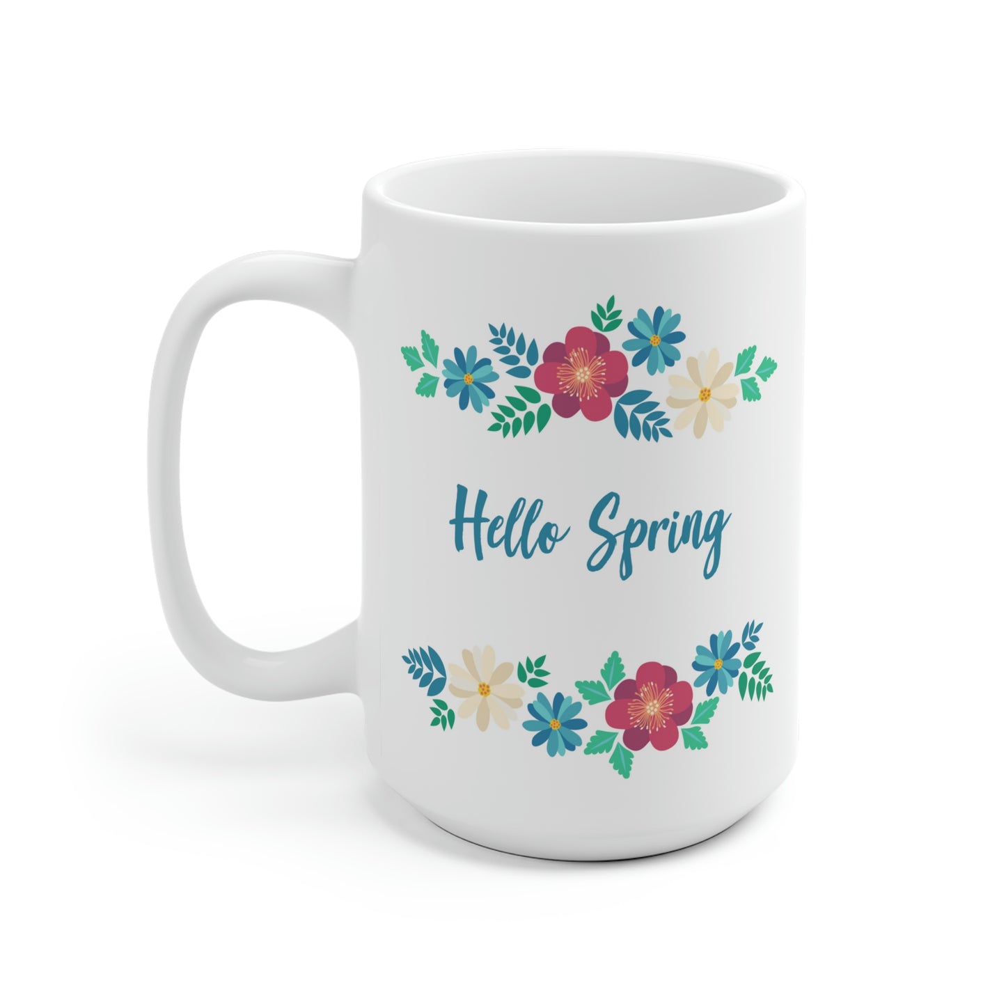 Hello Spring Flower Mug