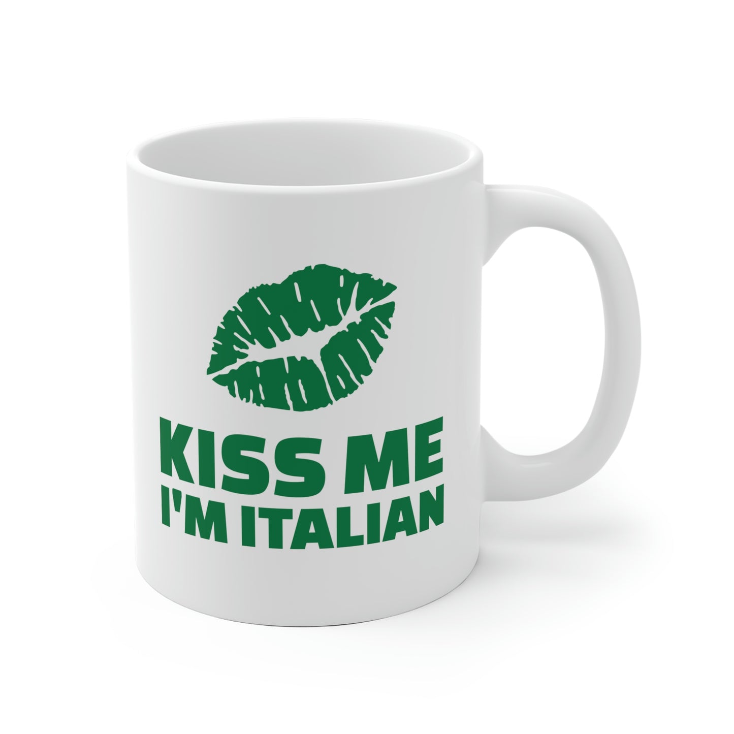 Kiss Me I'm Italian Mug