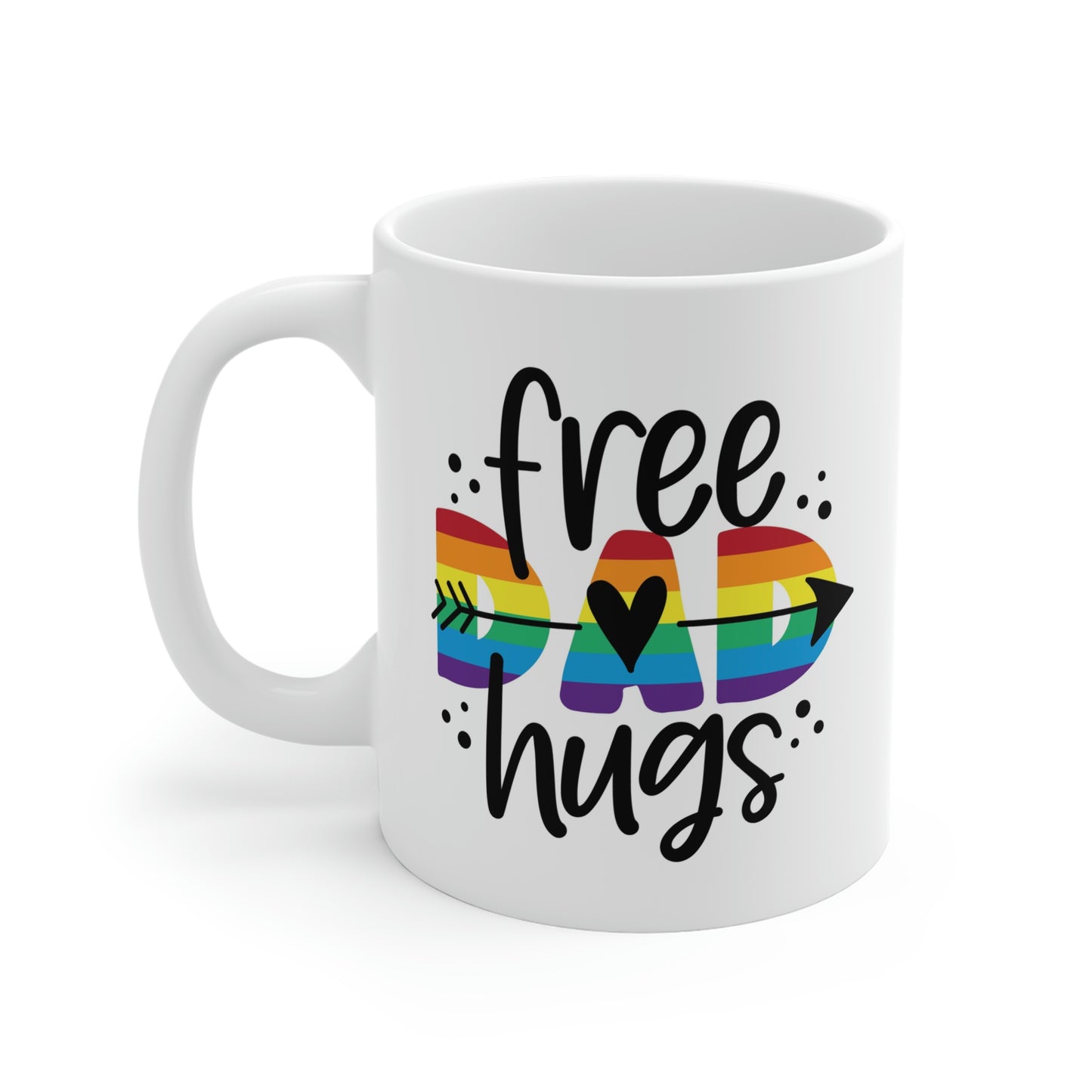 Free Dad Hugs Mug