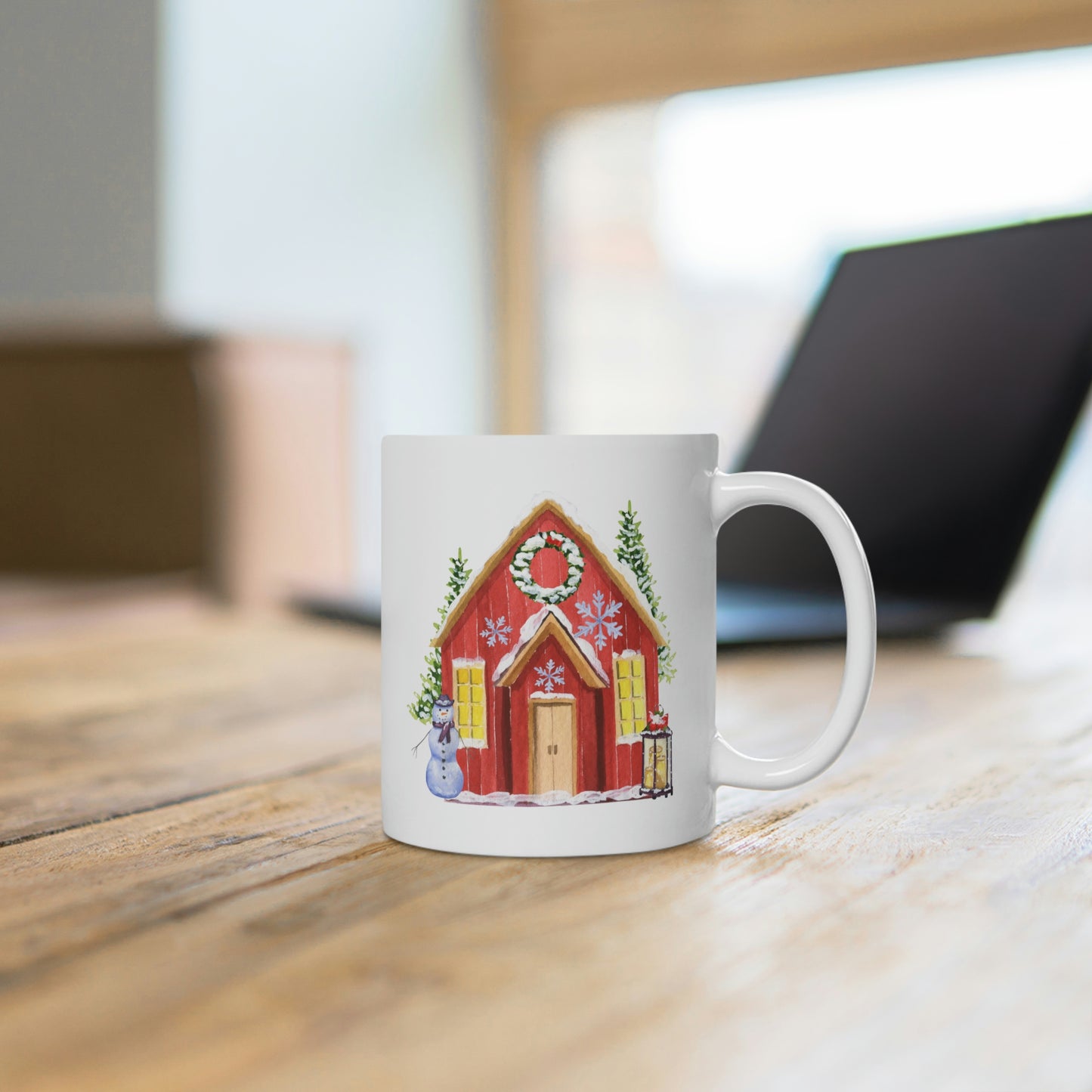 Christmas House Mug