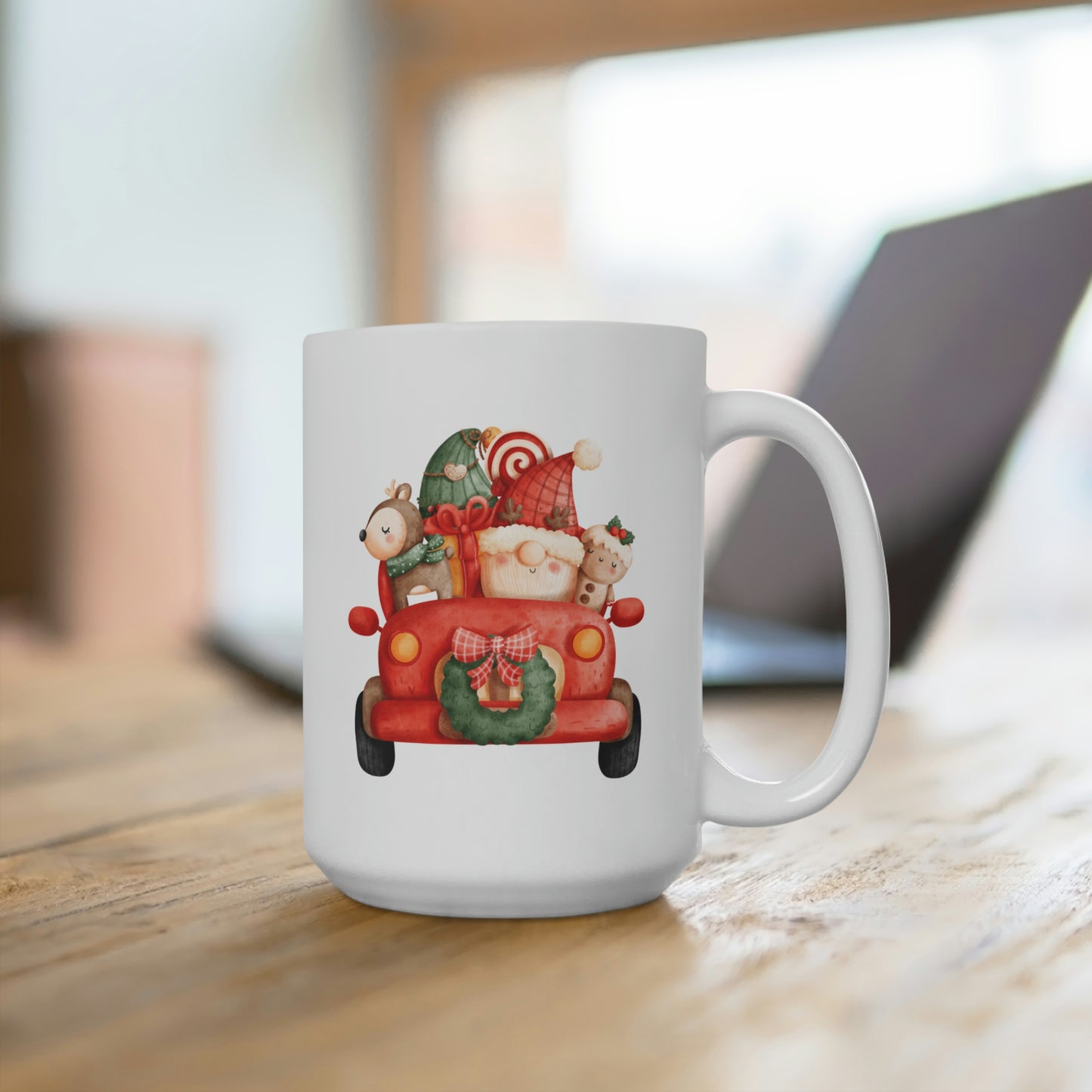 Cute Christmas Characters Mug