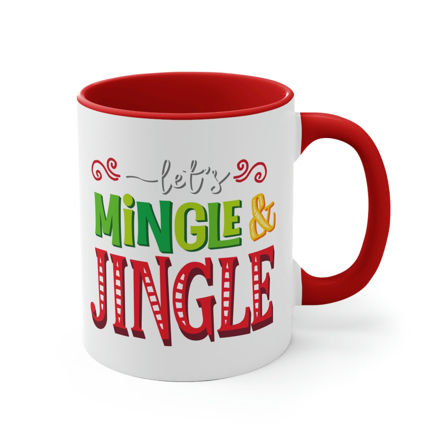 Let's Mingle And Jingle Christmas Mug