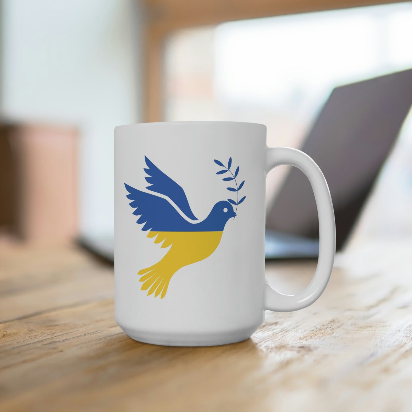 Ukraine Dove Of Peace Mug