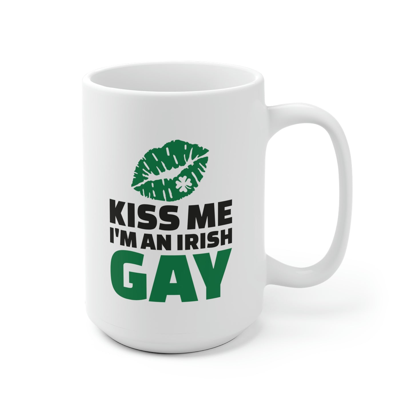 Kiss Me I'm An Irish Gay Mug
