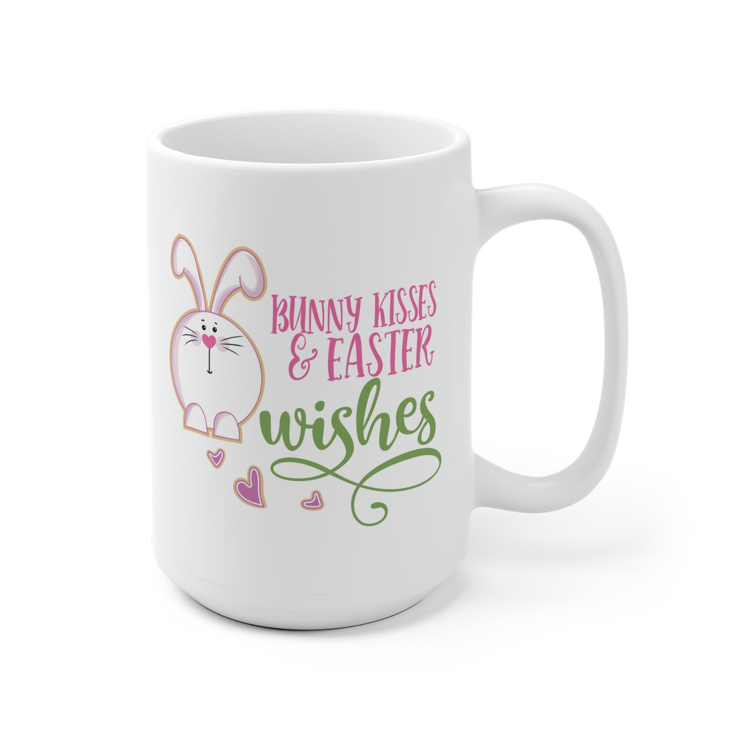 Bunny Kisses And Easter Wishes Mug