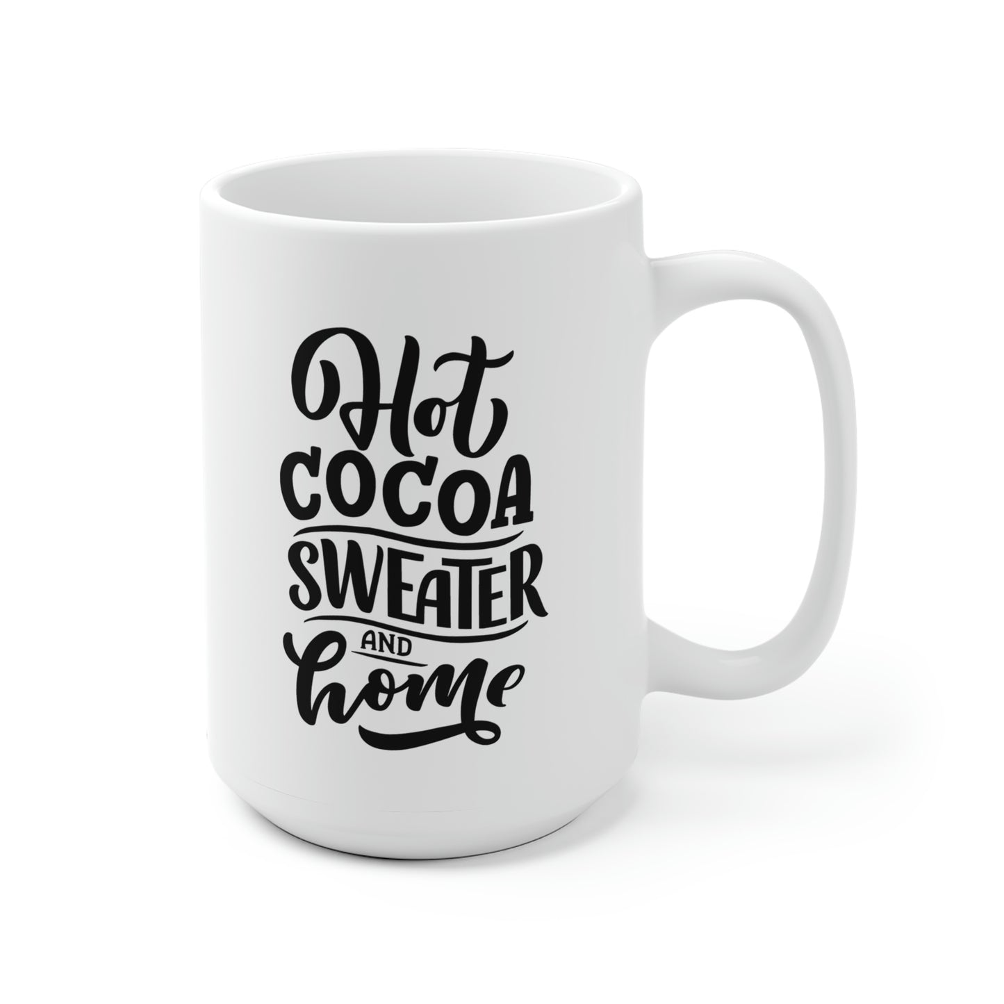 Hot Cocoa Sweater And Home Mug