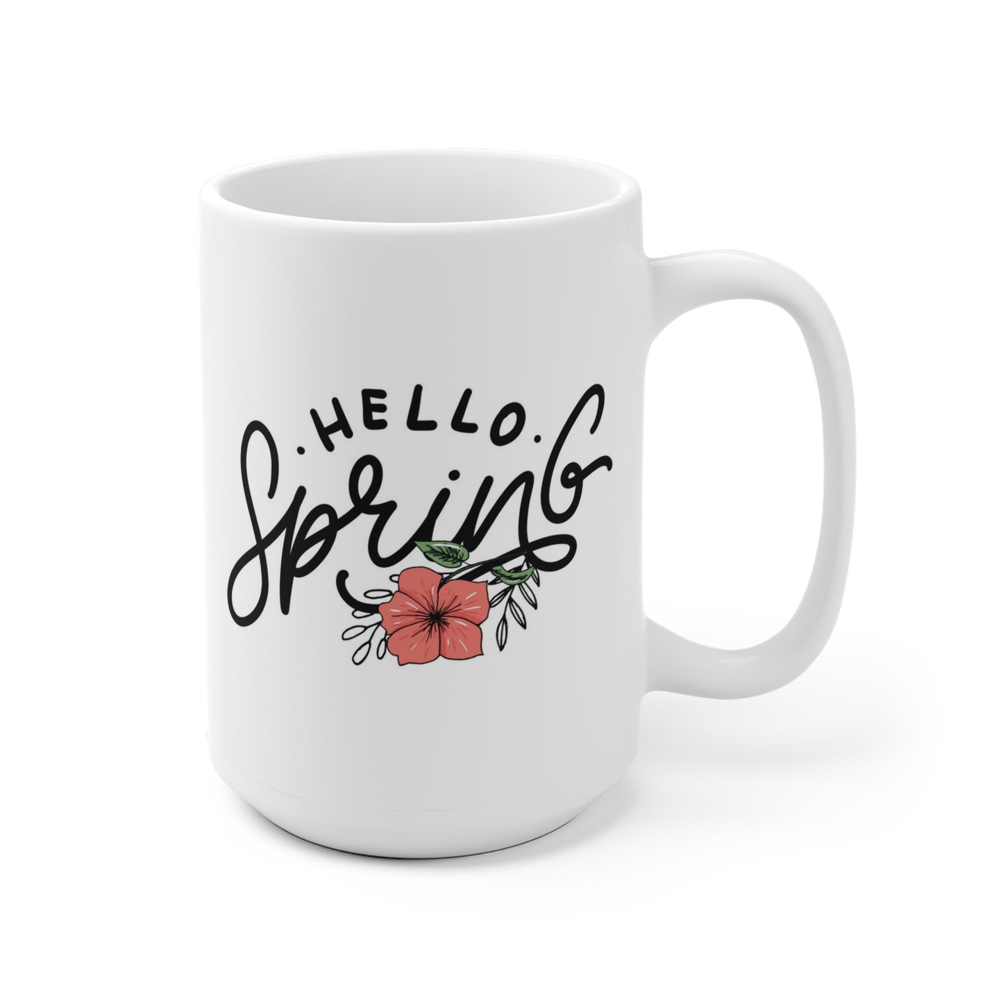 Hello Spring Flower Mug
