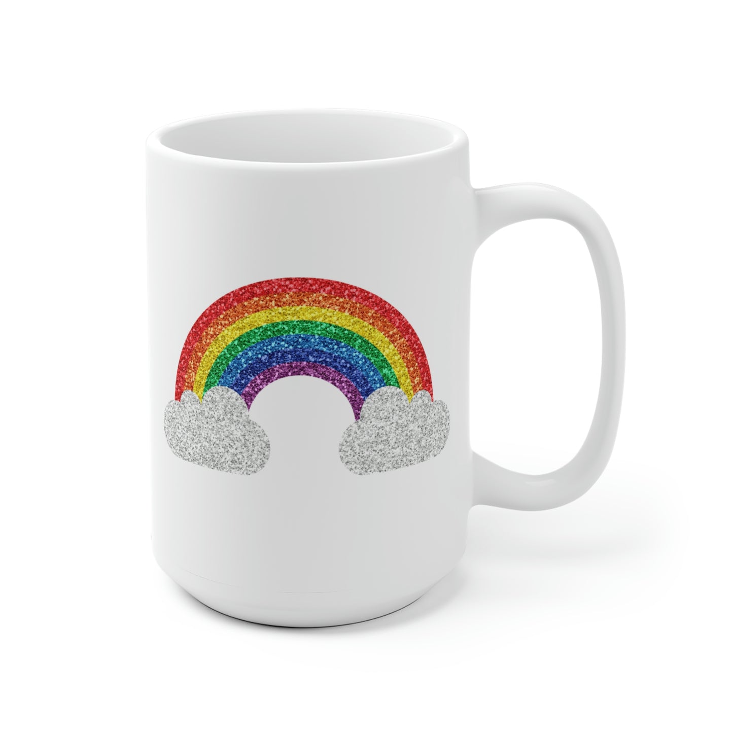 Sparkly Rainbow Mug