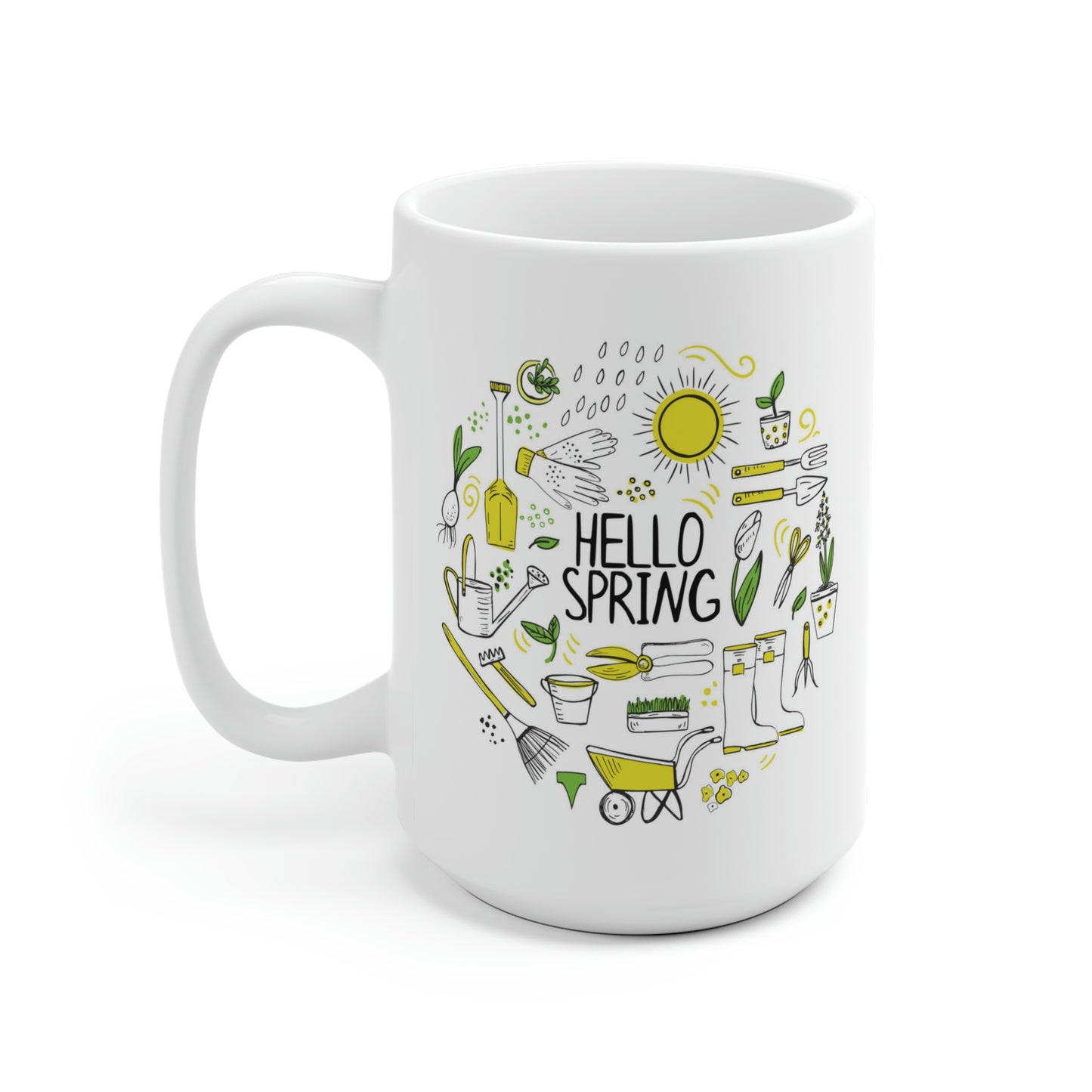 Hello Spring Gardener Mug