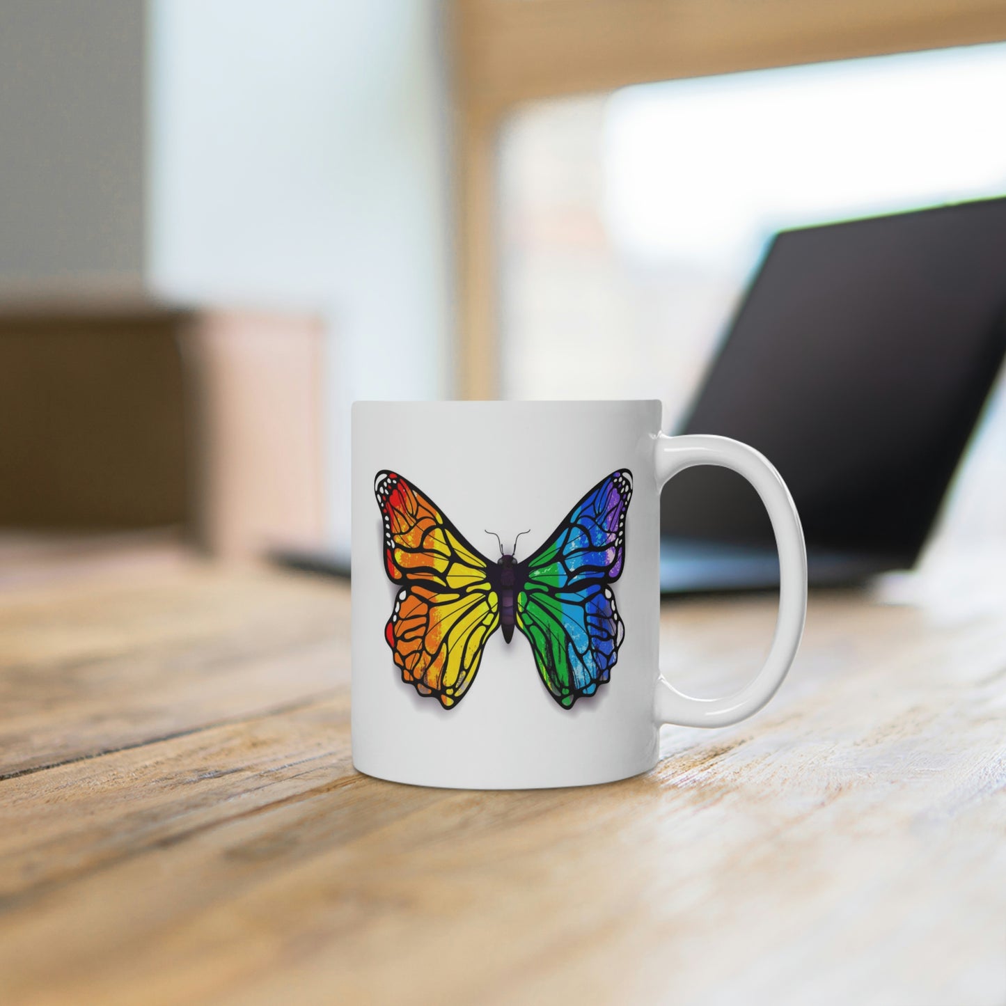 LGBTQ Butterfly Mug