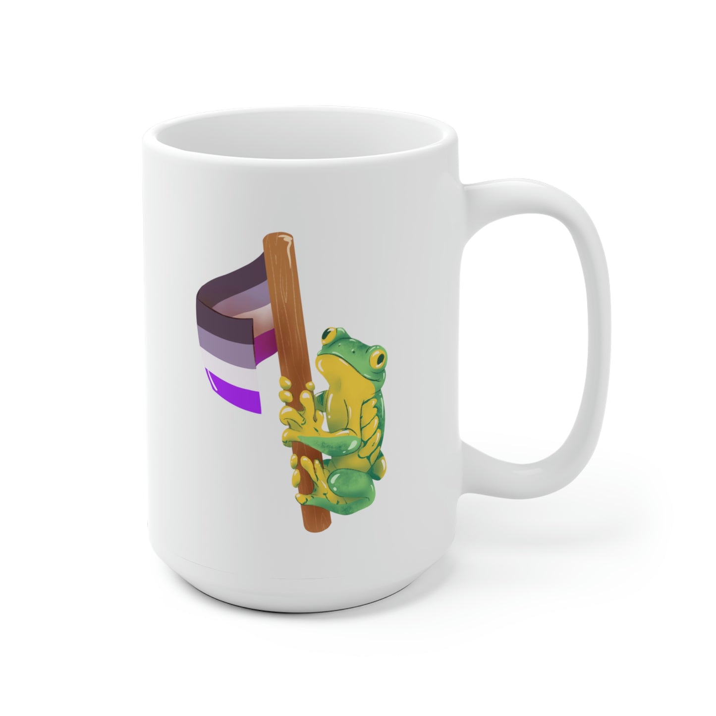 Asexual Frog Mug