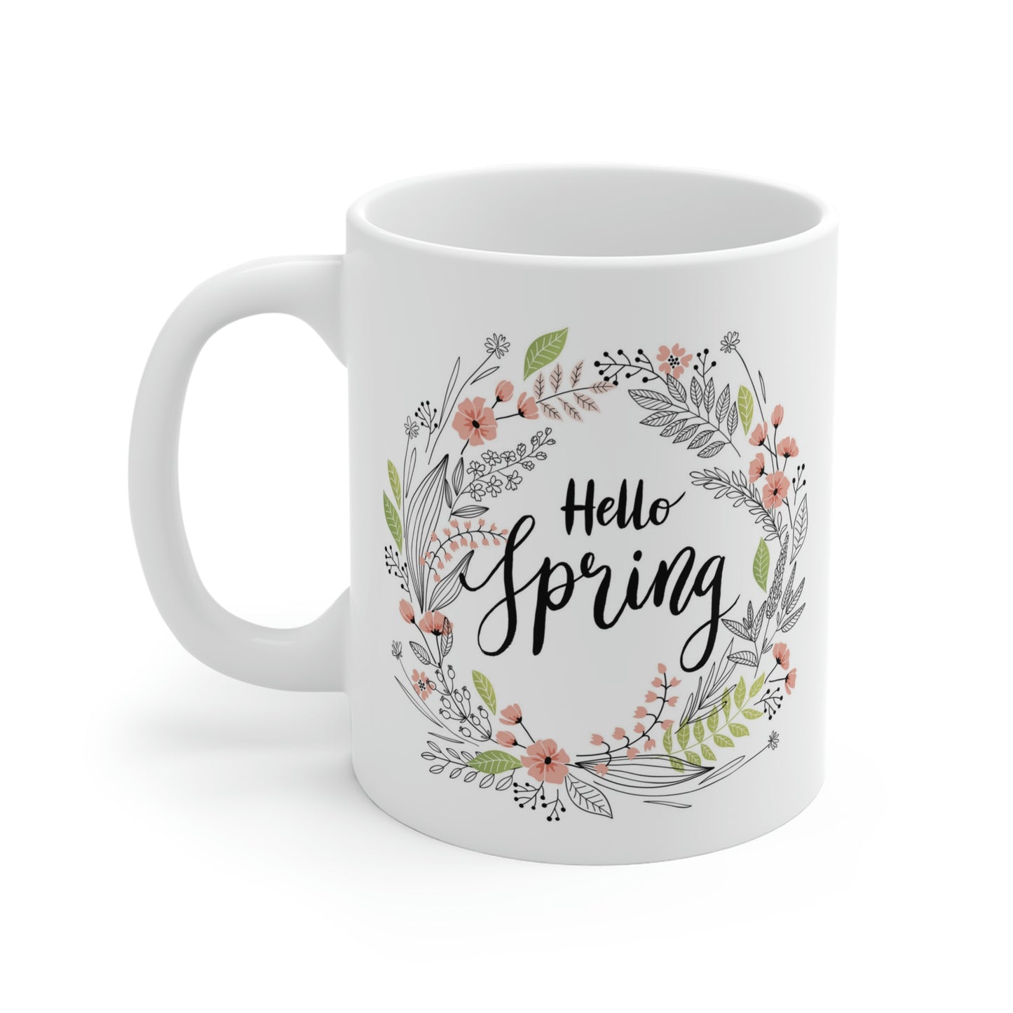 Hello Spring Flower Mug