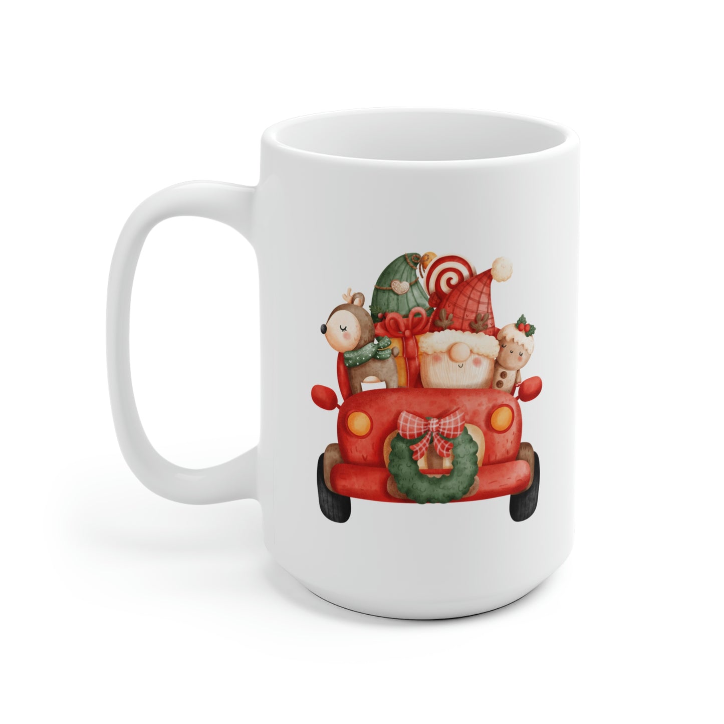 Cute Christmas Characters Mug