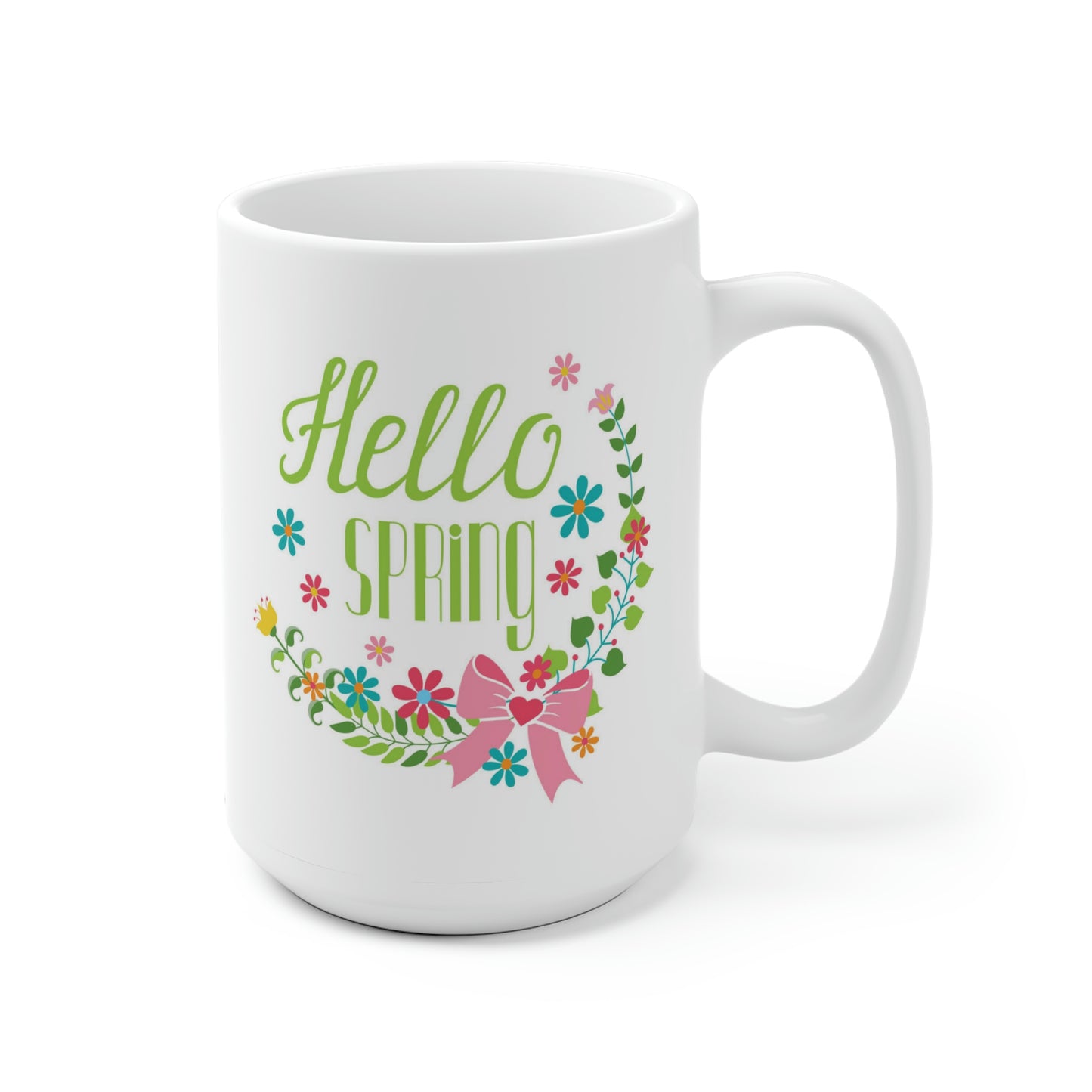 Hello Spring Flower Mug
