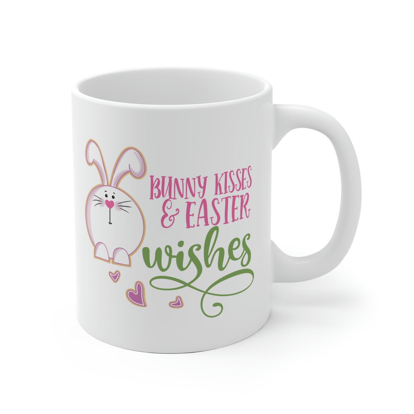 Bunny Kisses And Easter Wishes Mug