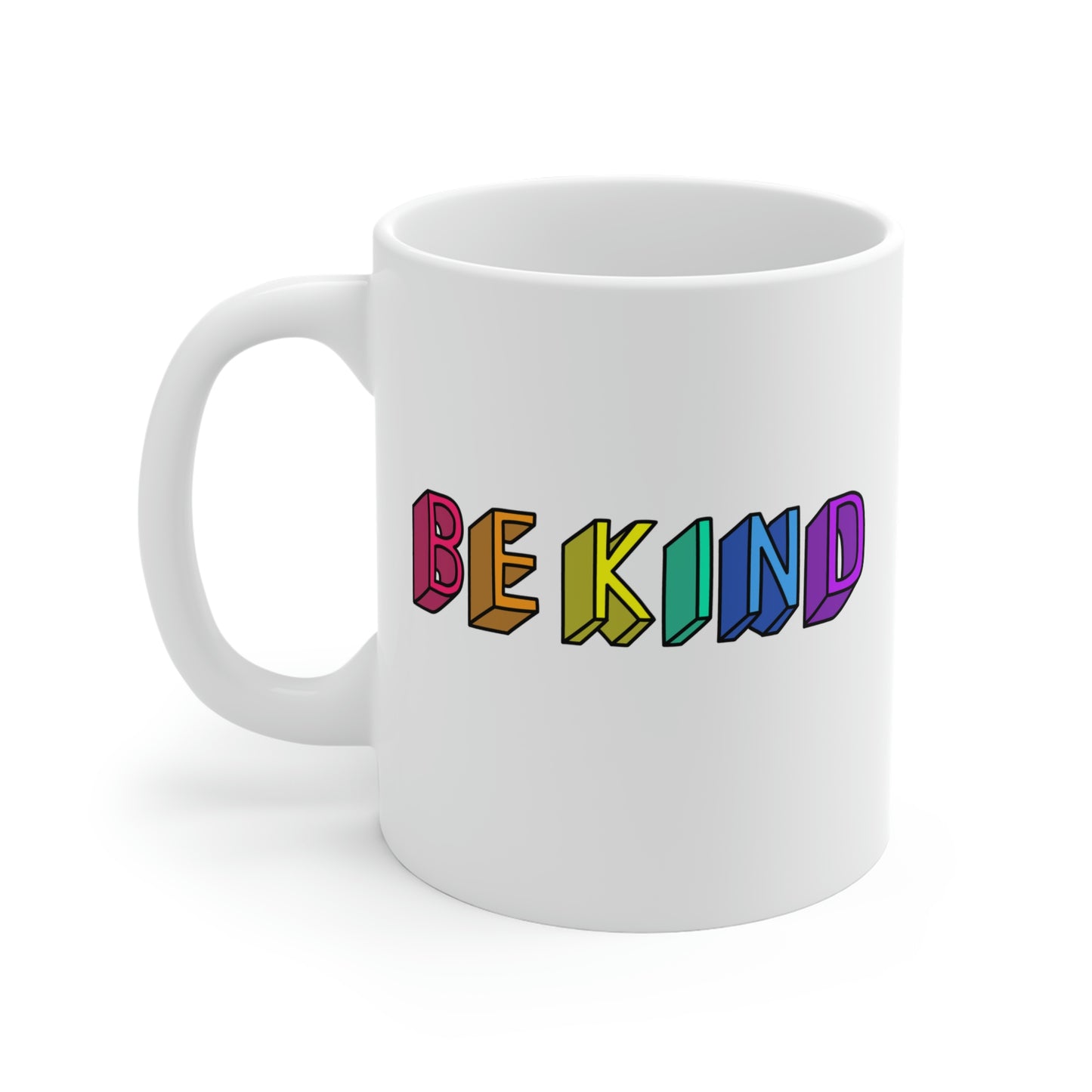 Be Kind Rainbow Mug