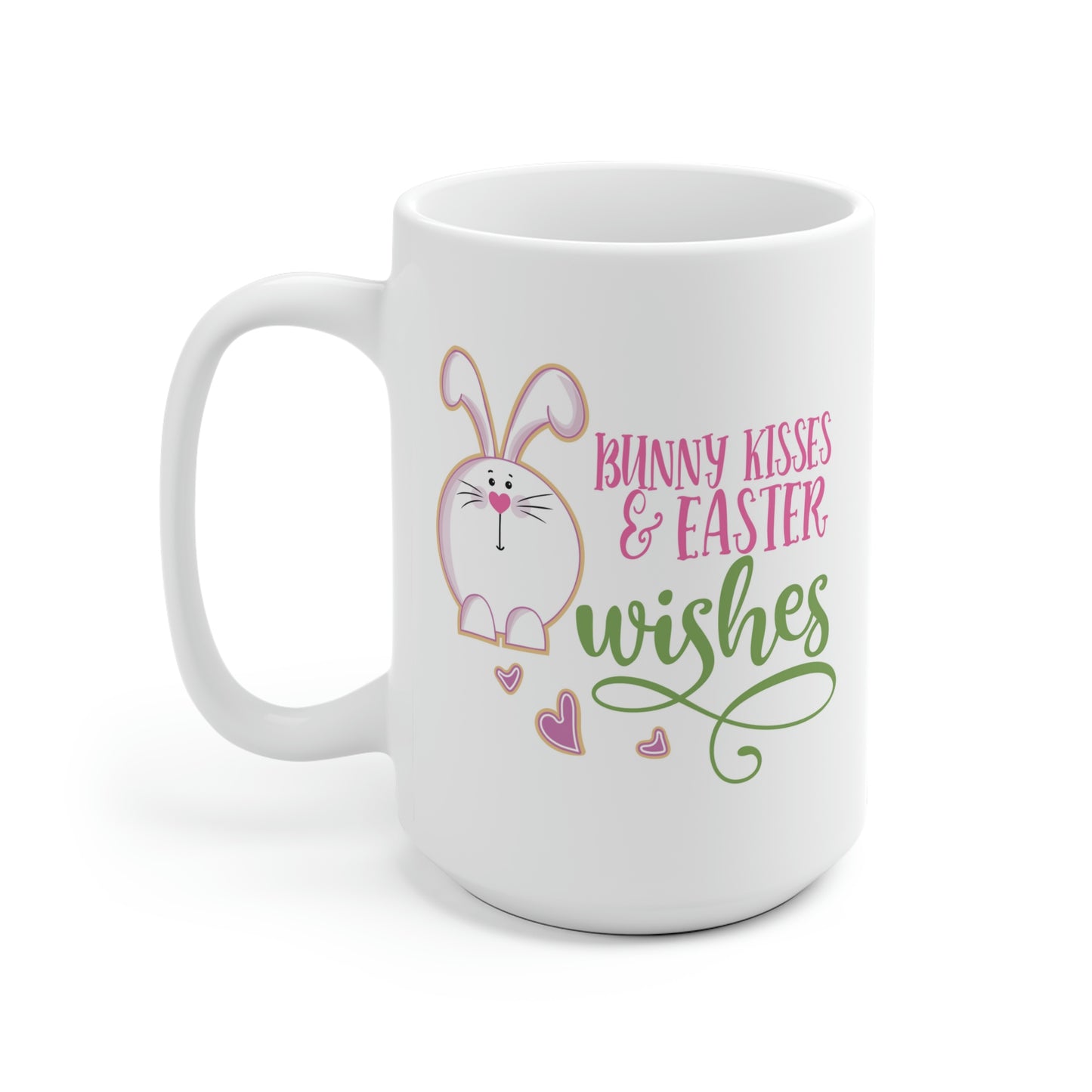 Bunny Kisses And Easter Wishes Mug