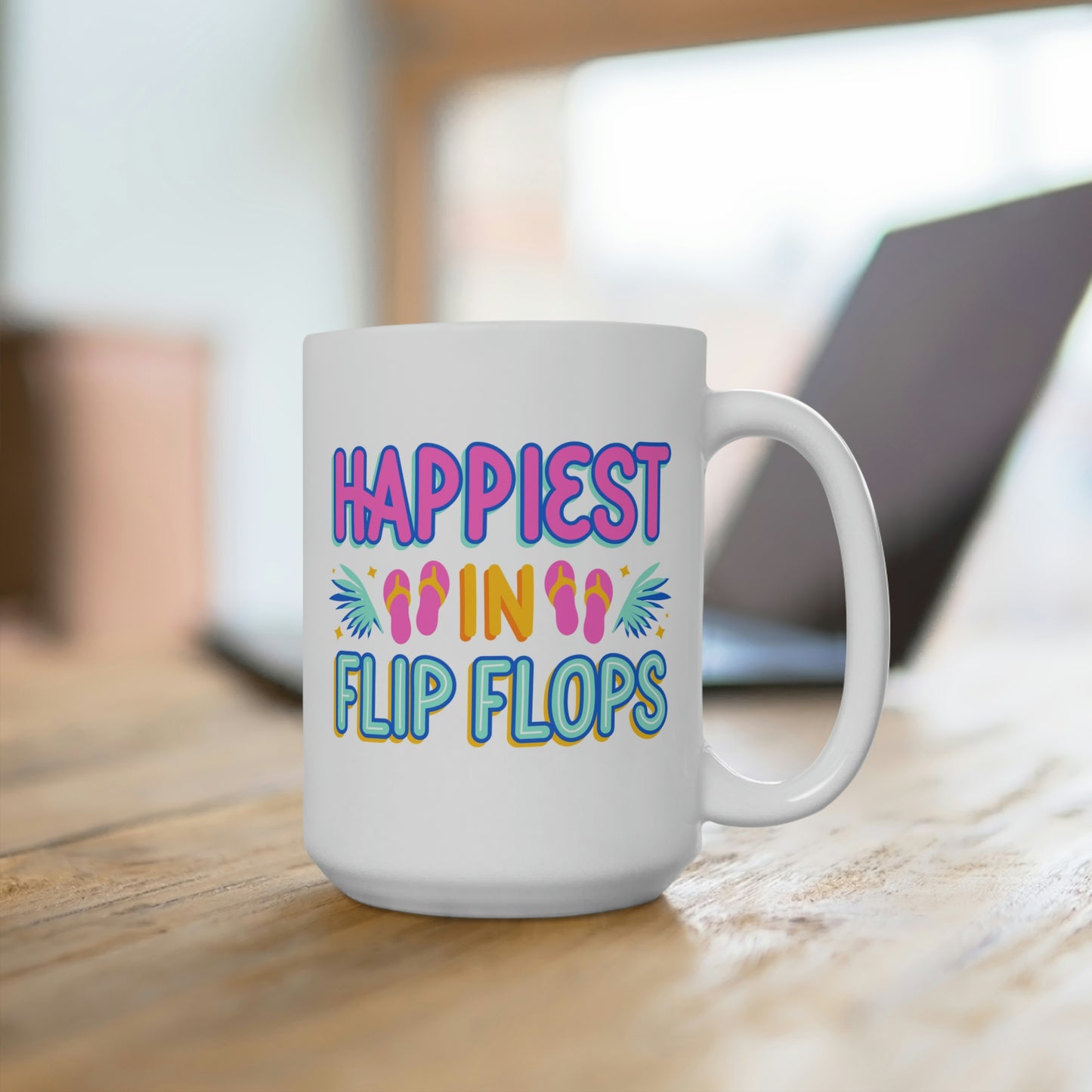 Happiest In Flip Flops Mug