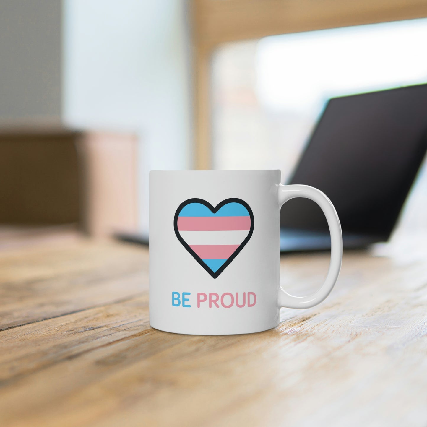 Be Proud Transgender Mug