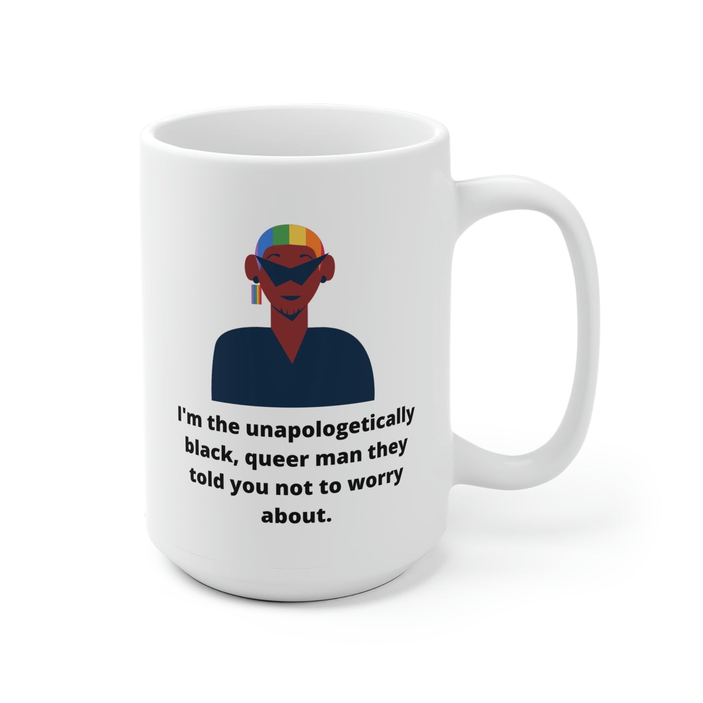 Black Queer Man Mug