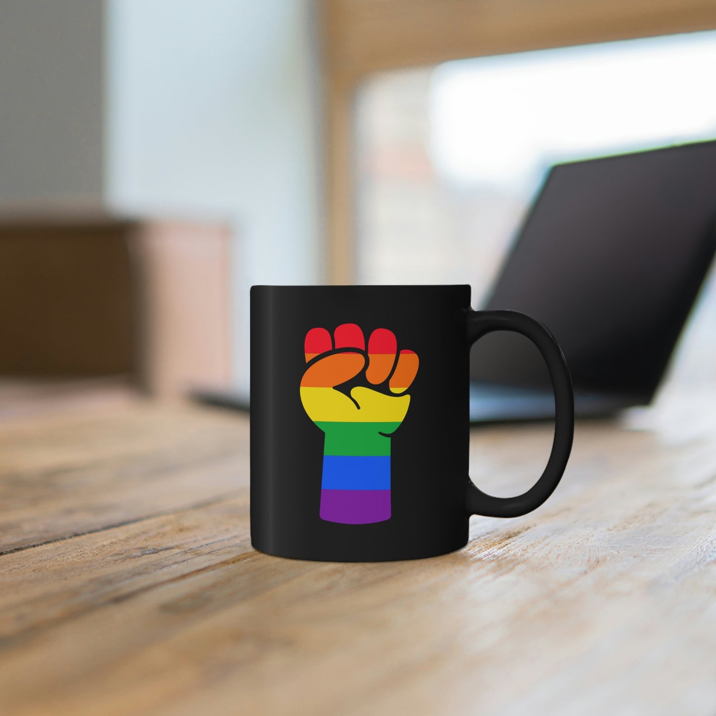 Rainbow Black Lives Matter Mug