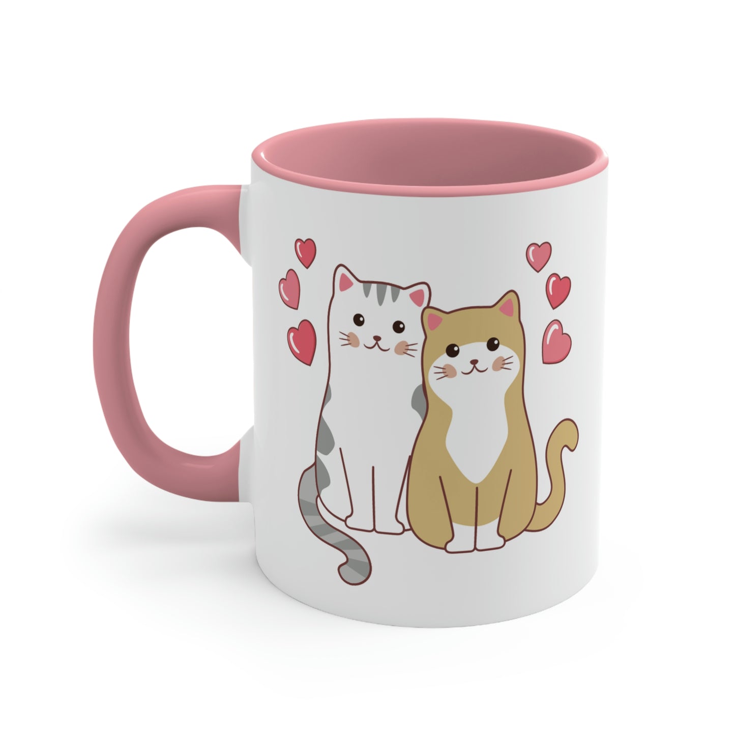 Valentine's Day Cats Mug