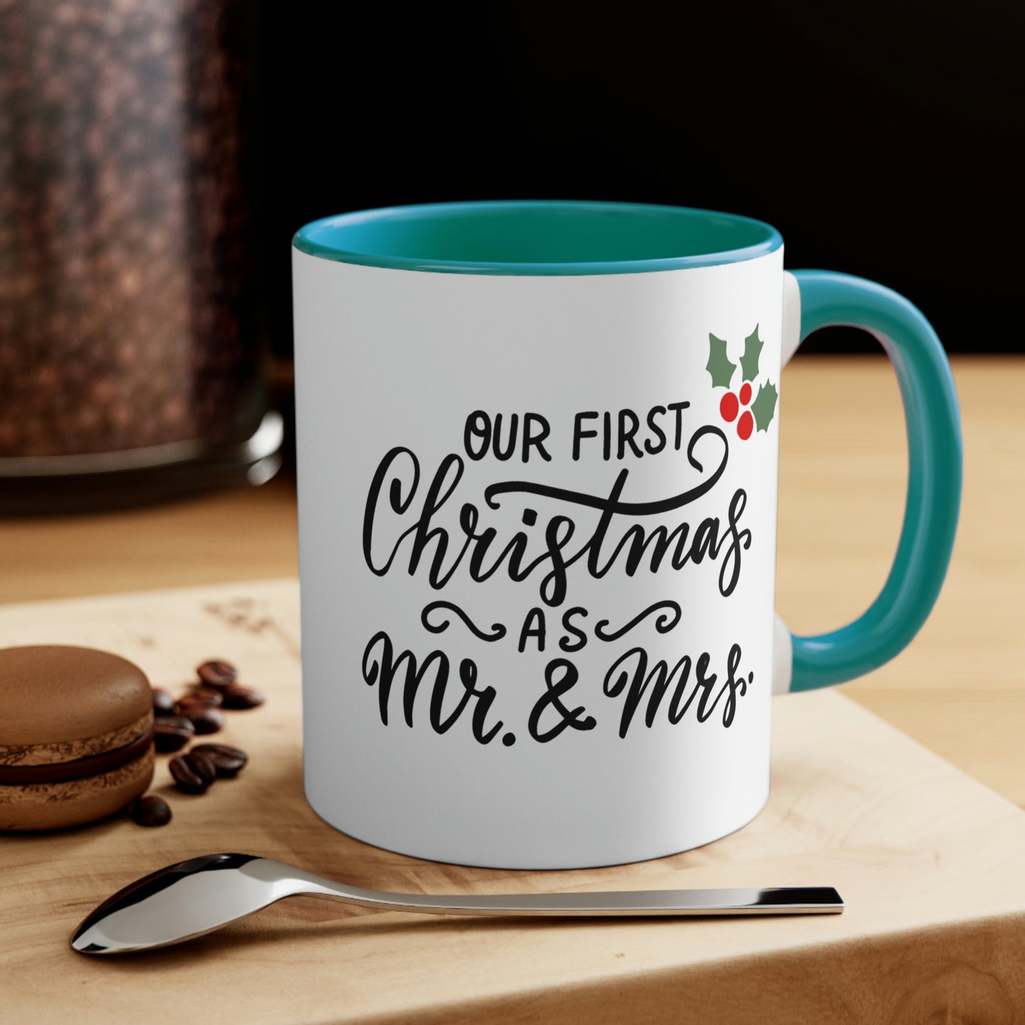 Our First Christmas As Mr. And Mrs. Mug