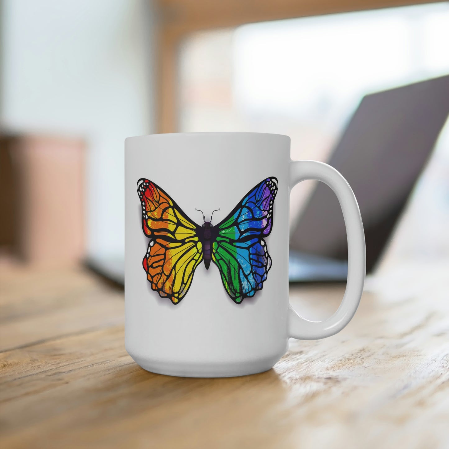 LGBTQ Butterfly Mug