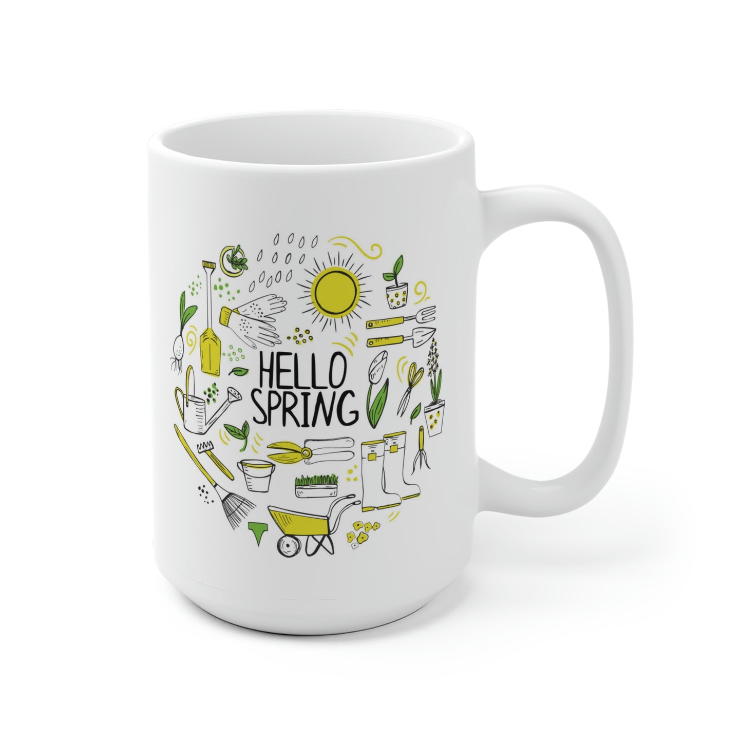 Hello Spring Gardener Mug