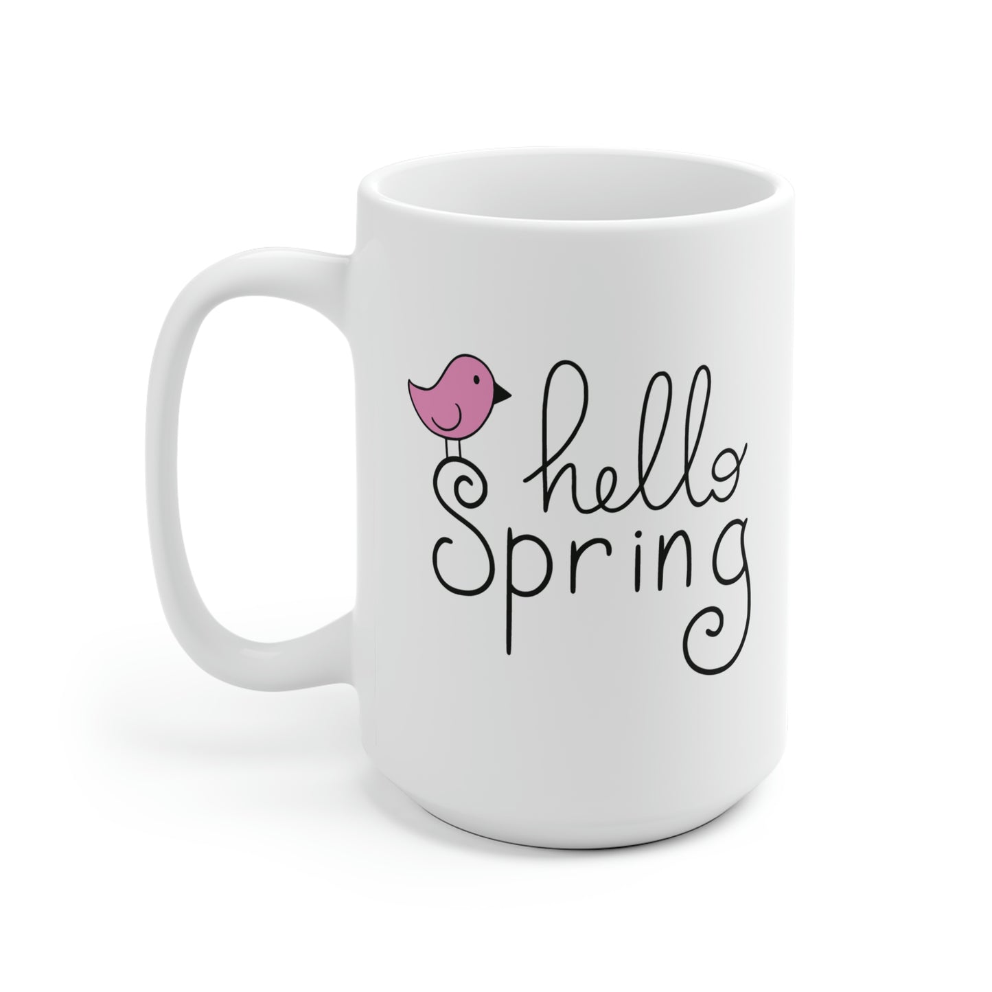 Hello Spring Bird Mug
