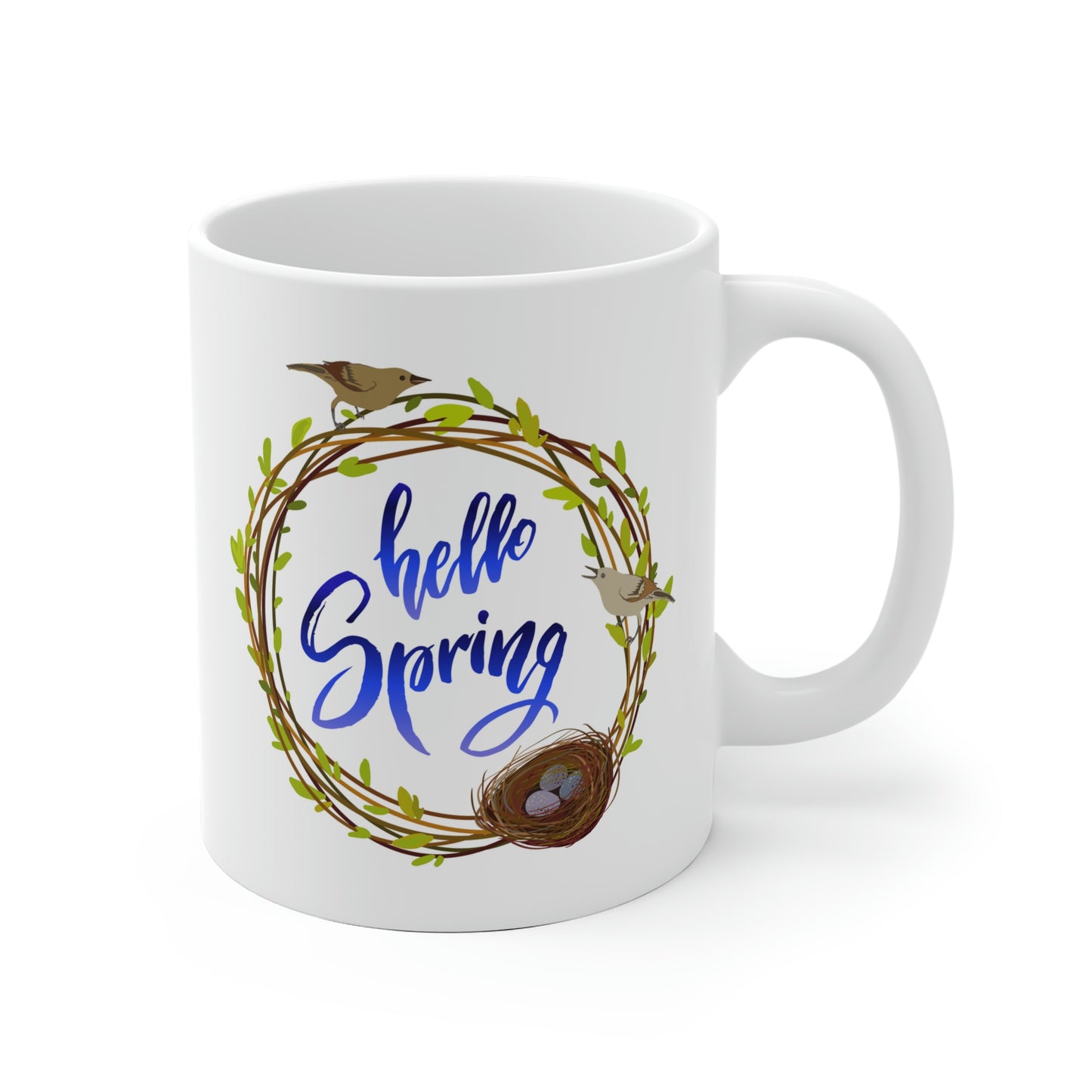 Hello Spring Bird Mug