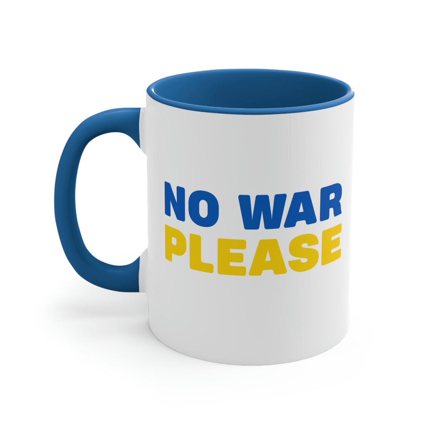 No War Please Ukraine Mug