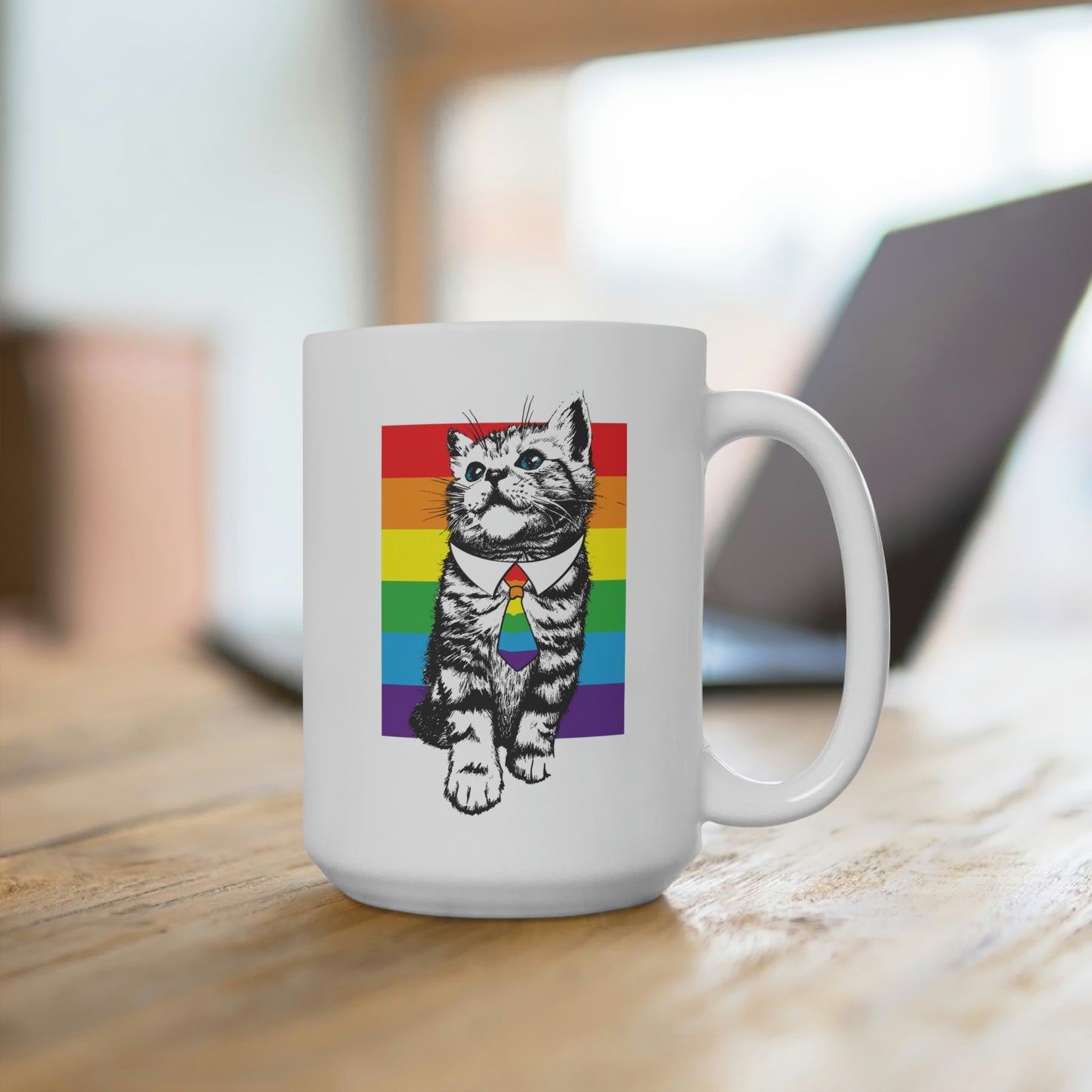 LGBTQ Cat Mug
