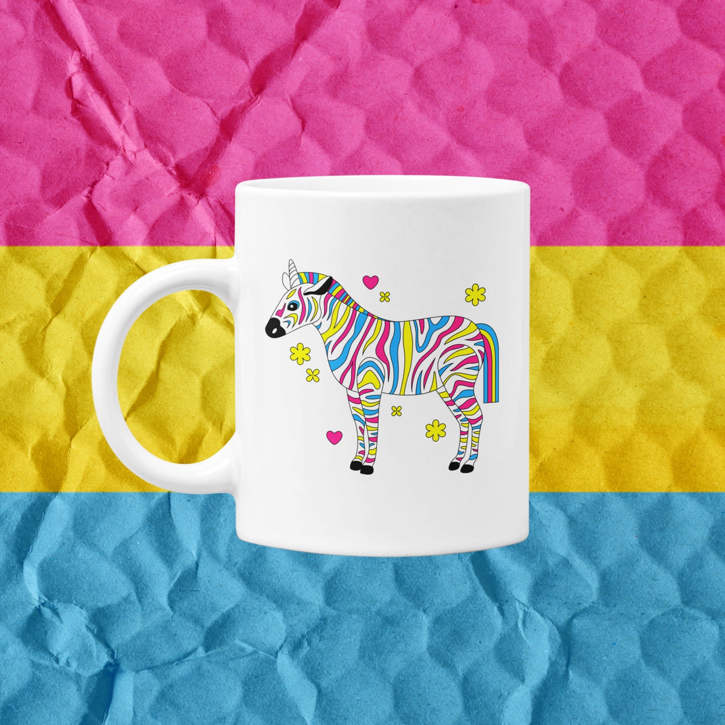 Pansexual Zebra Mug