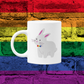 LGBTQ Cute Bunny Mug