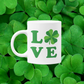Love Shamrock Mug