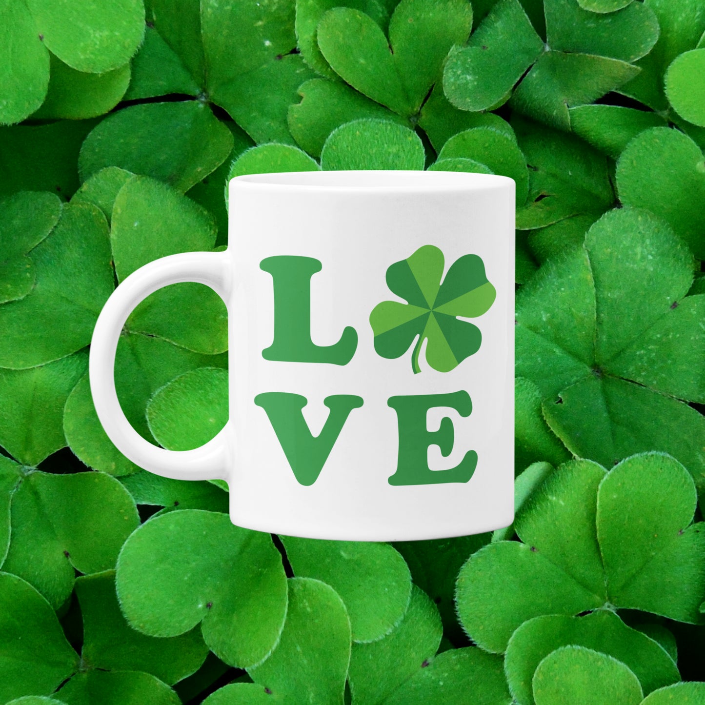 Love Shamrock Mug