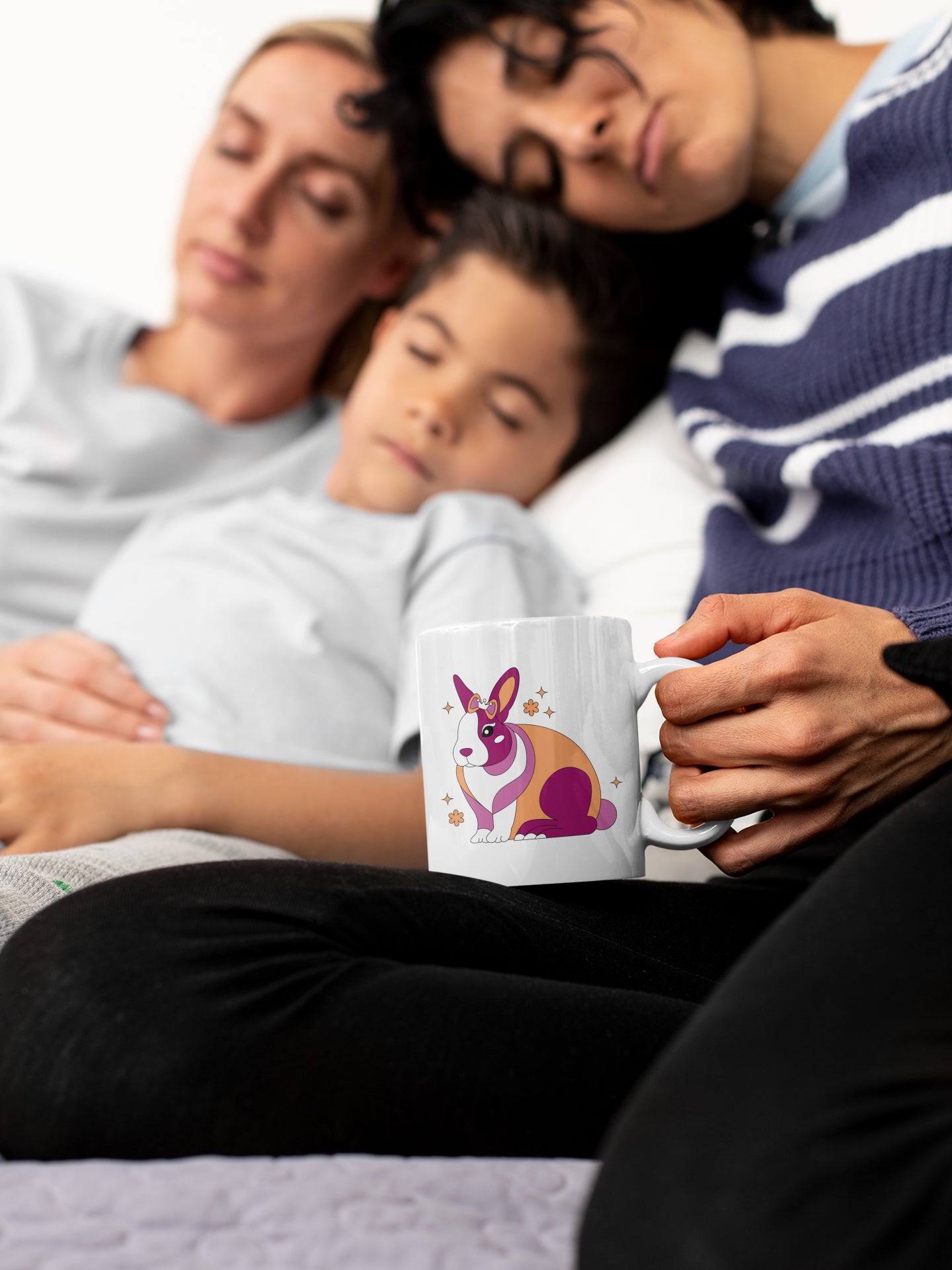 Lesbian Bunny Mug