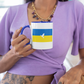 Ukrainian Dove Of Peace Flag Mug