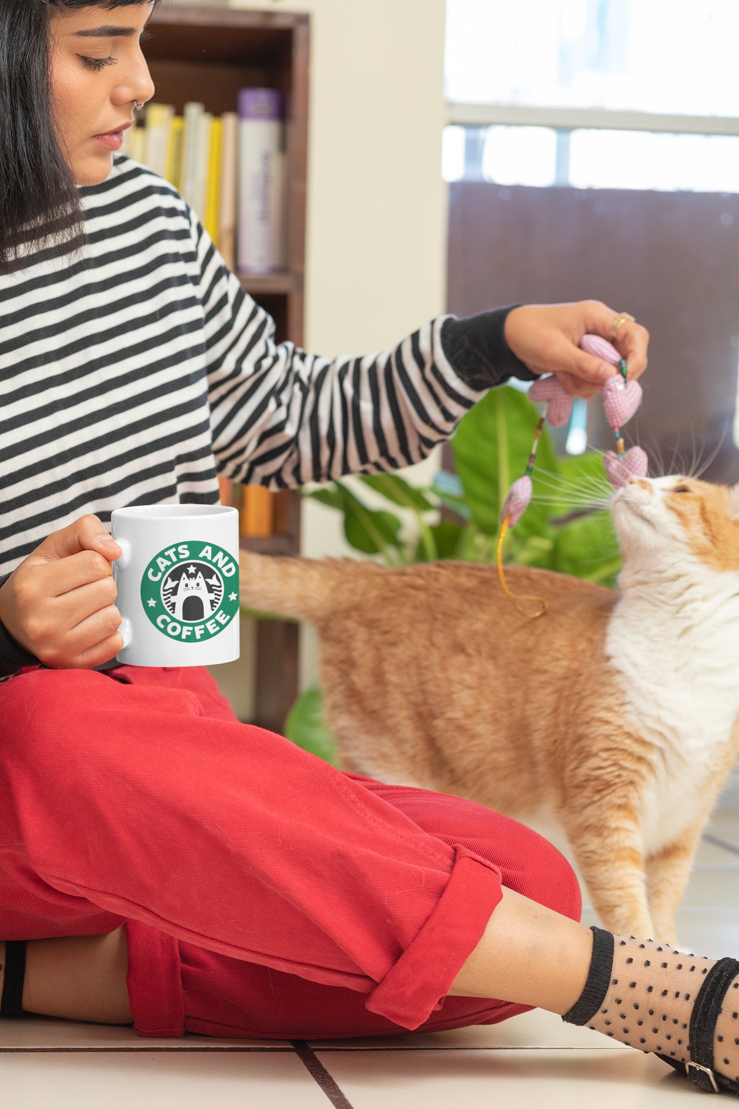 Cats And Coffee Mug