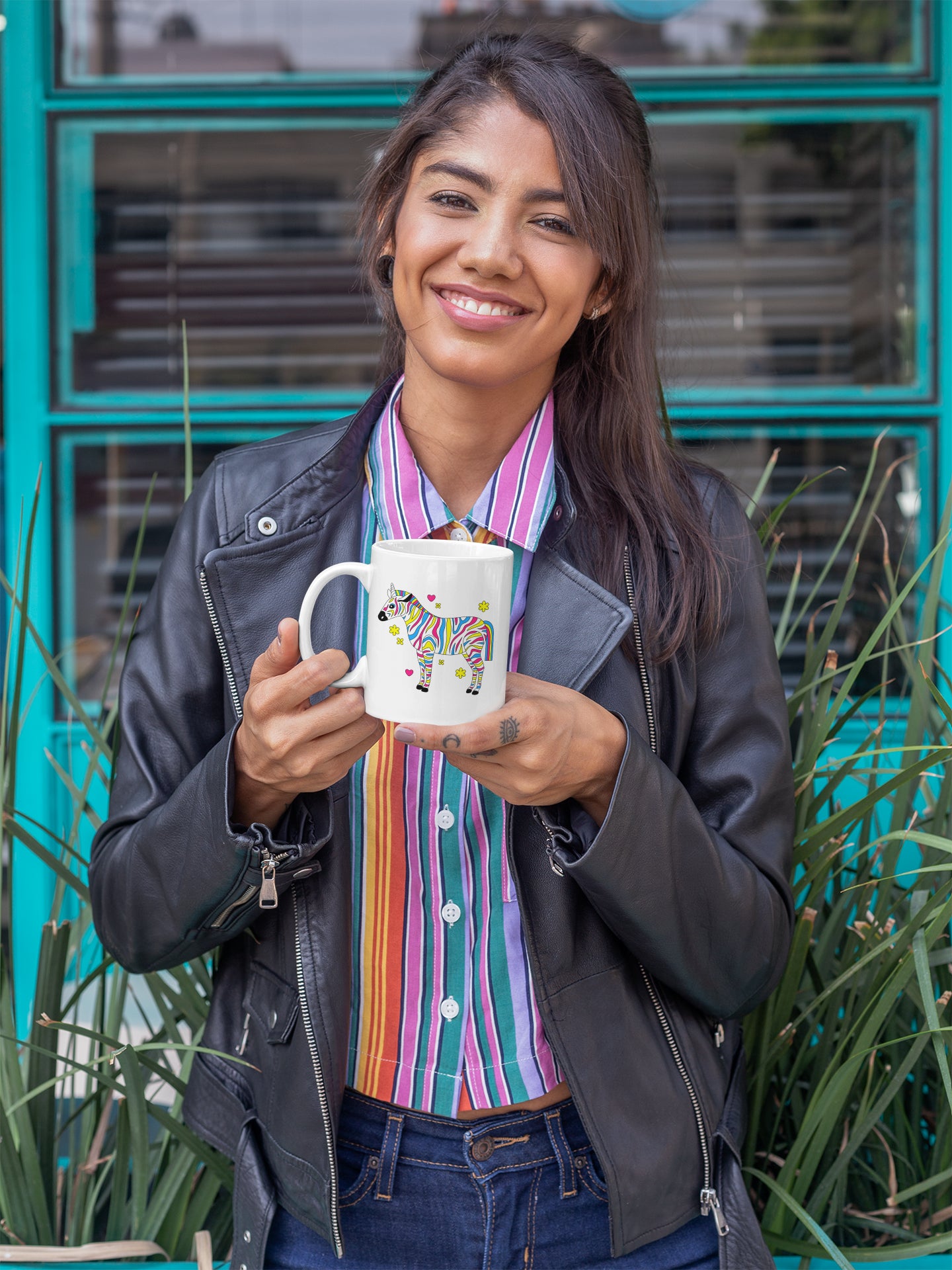 Pansexual Zebra Mug