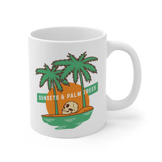 Sunsets & Palm Trees Mug