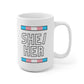 She/Her Transgender Flag Pronoun Mug