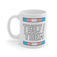 They/Them Transgender Flag Pronoun Mug