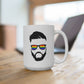Gay Man Rainbow Sunglasses Mug
