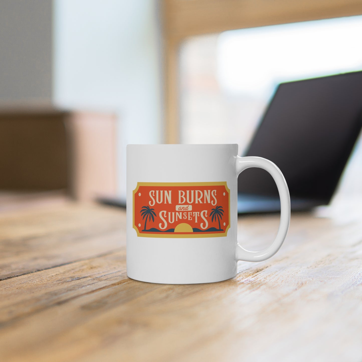 Sun Burns and Sunsets Mug