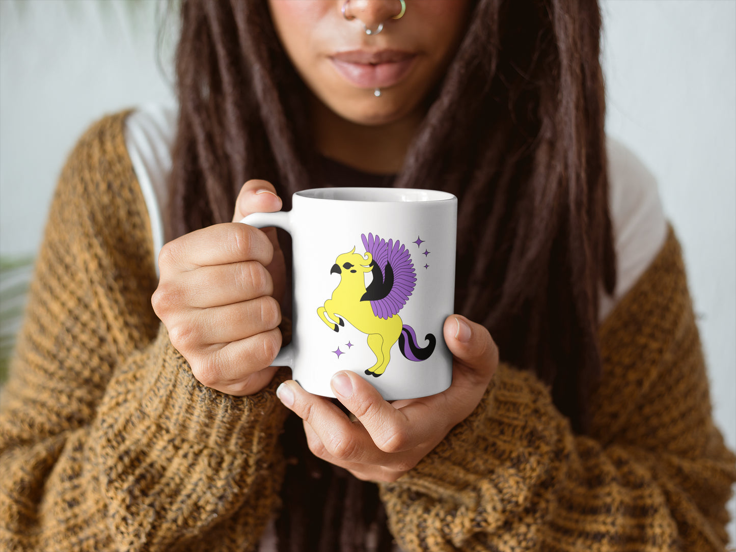 Nonbinary Griffin Mug